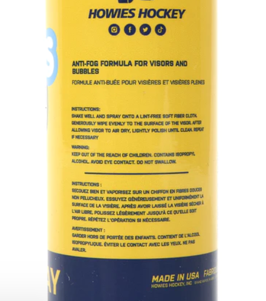 Howies Visor Anti-Fog Spray