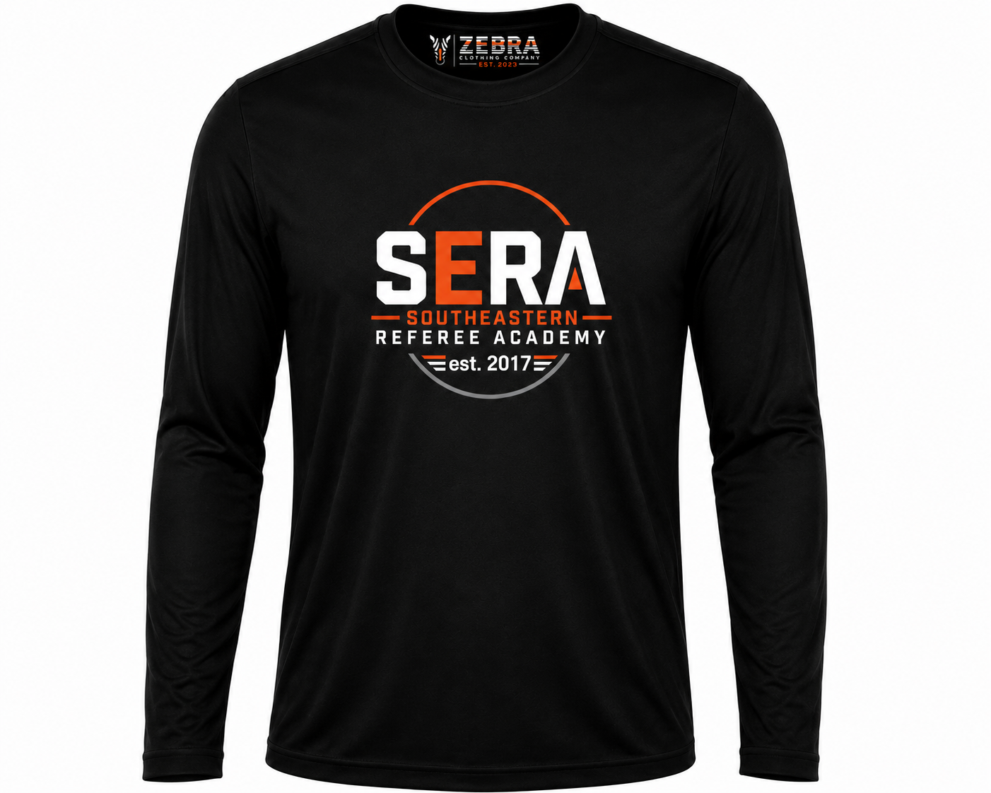 Orange E Logo SERA Dri-Fit LS T-Shirt