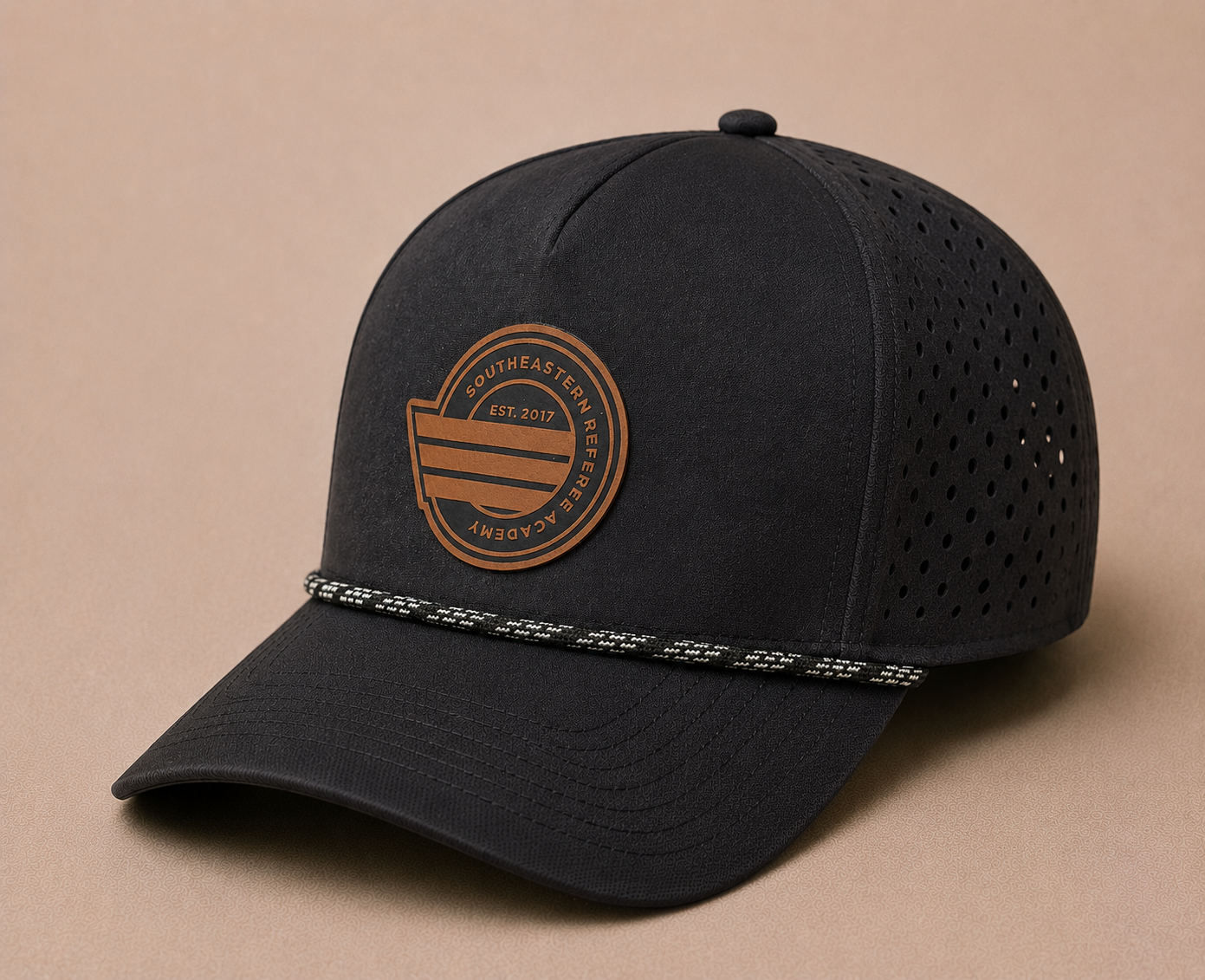 SERA Leather Patch Dri-Fit Rope Hat