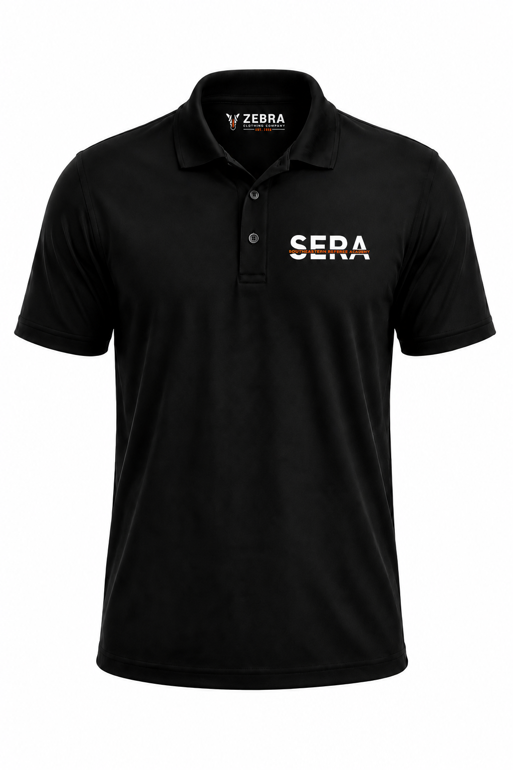 Strike Through Logo SERA Golf Polo
